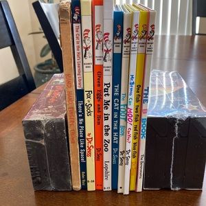 Set of 10 Dr. Seuss,Beginner & Bright & Early Books Vintage -Now Popular Titles